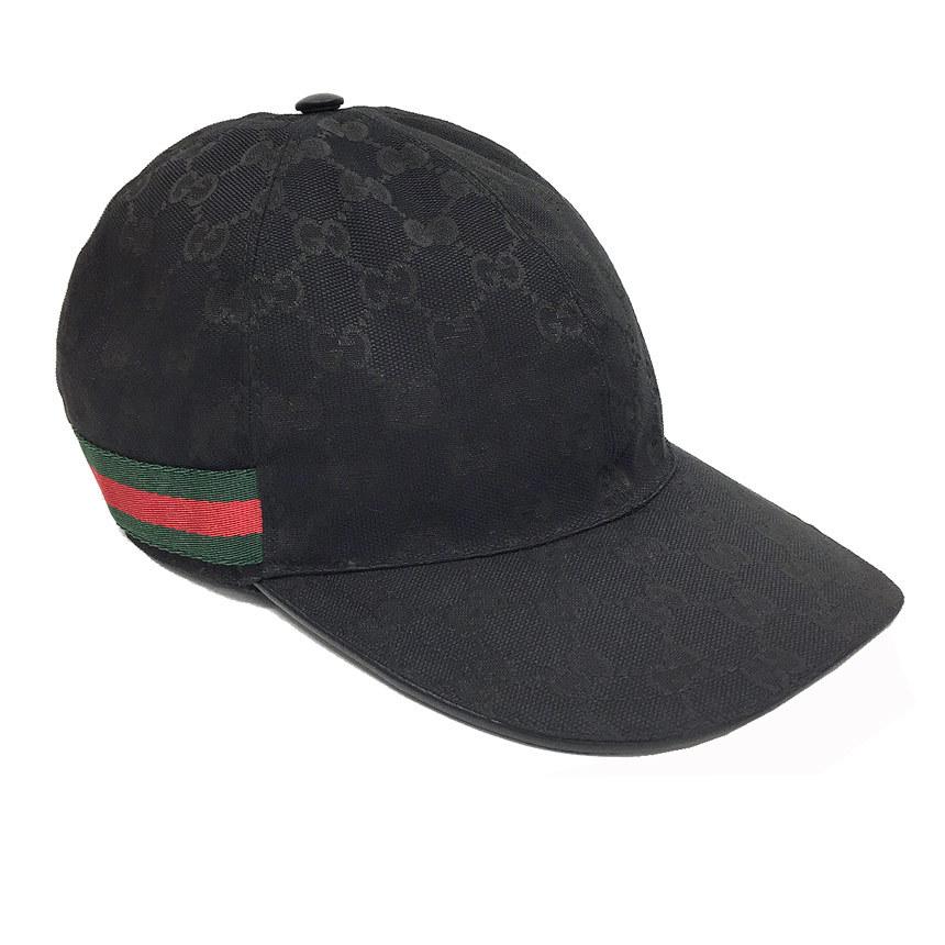 GUCCI 送料無料 グッチ 200035 ベースボールキャップ 帽子 XLサイズ GG 