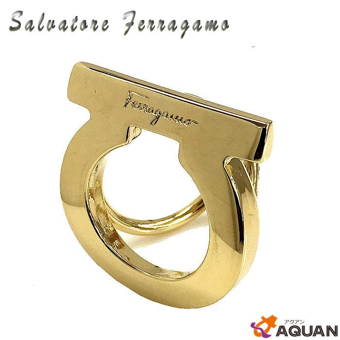 Salvatore Ferragamo フェラガモ ガンチーニ スカーフリング スカーフ留め ゴールド Aq37 ブランド 着物館アクアン京や 通販 Yahoo ショッピング