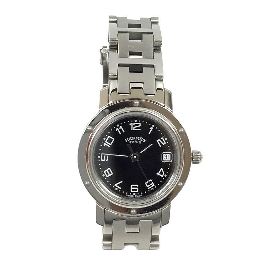 HERMES HERMES エルメス 時計 腕時計 クリッパー CL4210 レディース SS  