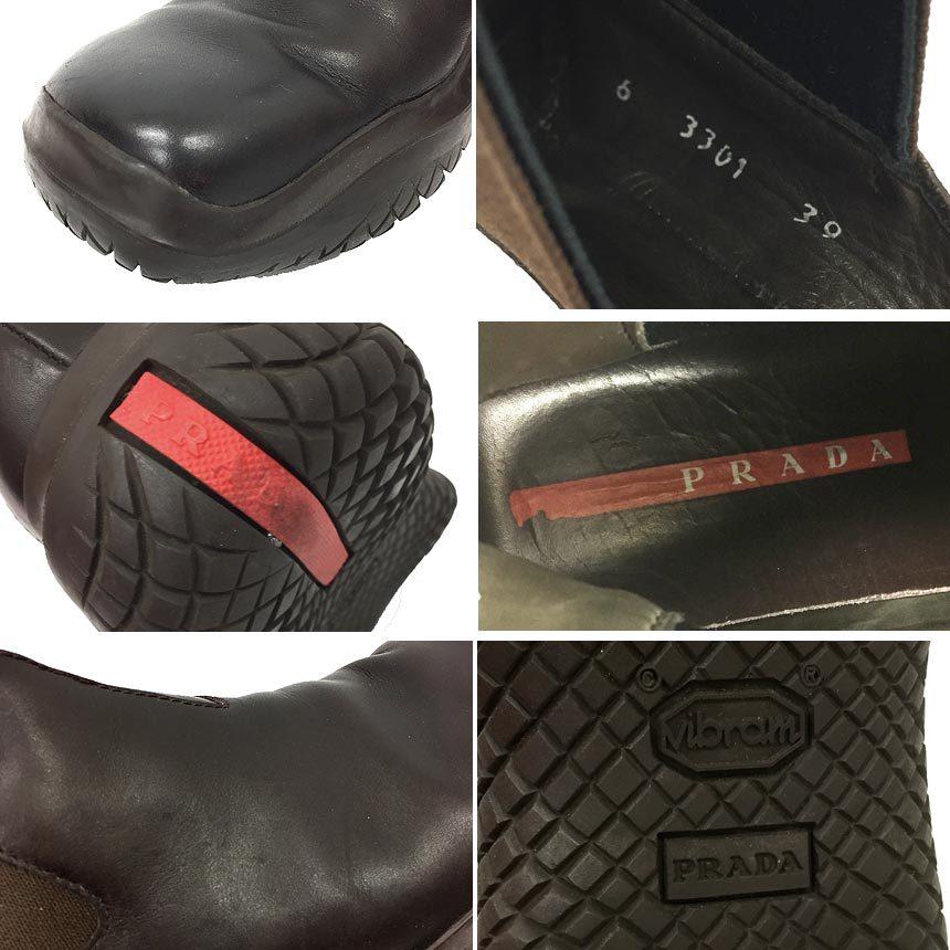 PRADA PRADA SPORTS プラダスポーツ サイドゴアブーツ 日本 PRADA PRADA SPORTS プラダスポーツ サイドゴアブーツ 日本
