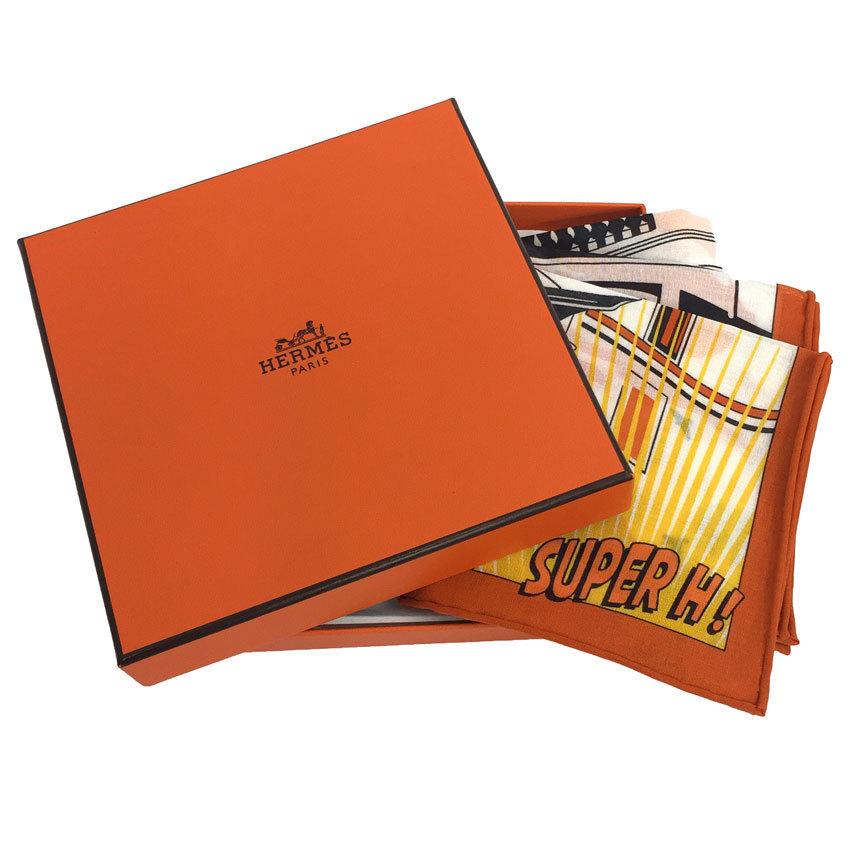 HERMES HERMES エルメス カレ40 ミッドナイト・フォーブル Minuit au  