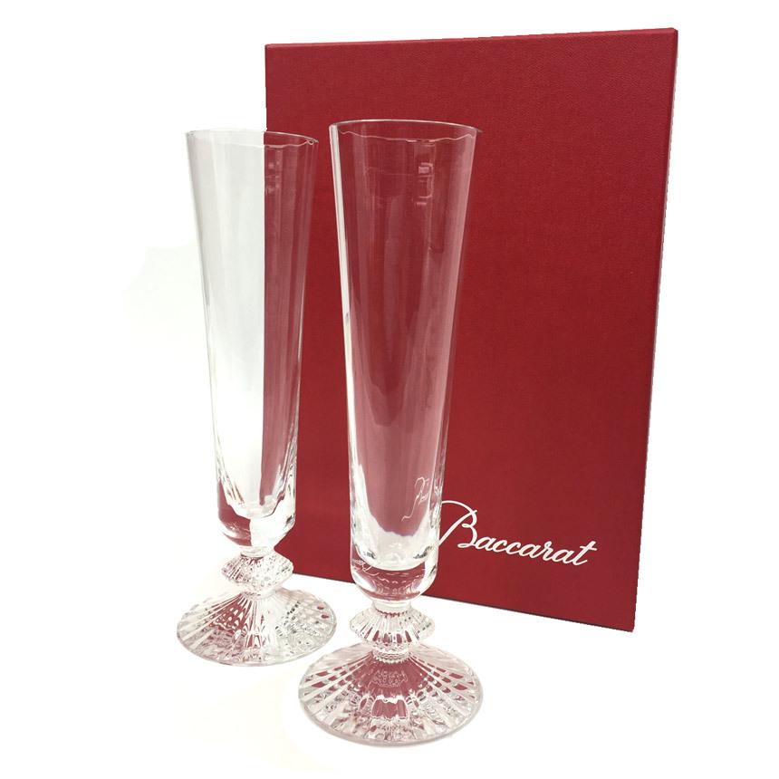 Baccarat バカラ Mille Nuits ミルニュイ シャンパンフルート ペア 