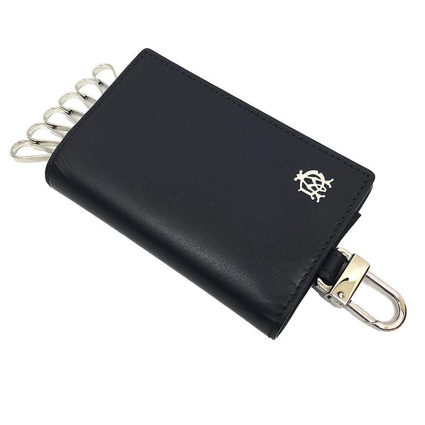 人気のファッションブランド 新古品 新古品 黒 ブラック レザー ウェセックス Wessex L2r350a キーケース メンズ ダンヒル Dunhill 財布 帽子 ファッション小物 Prodeni Com Mx