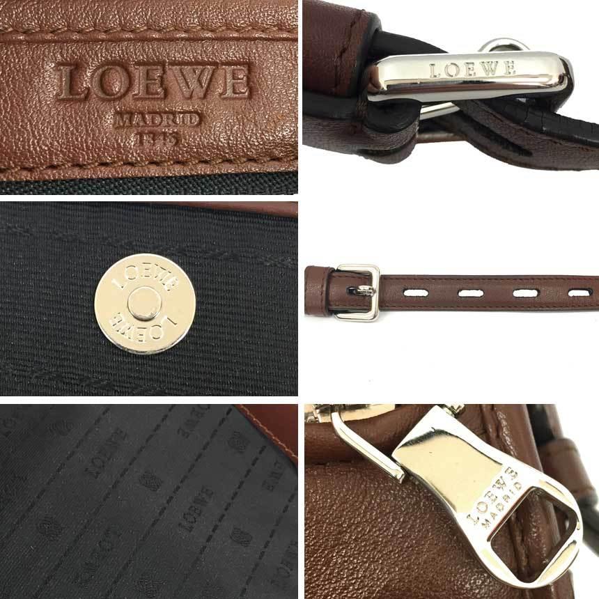 LOEWE ロエベ HERITAGE ヘリテージ レザー 斜め掛けショルダー LOEWE ロエベ HERITAGE ヘリテージ レザー 斜め掛けショルダー