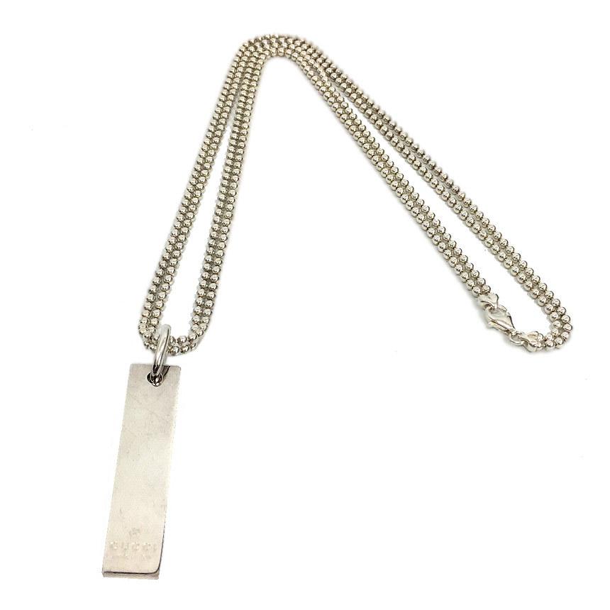 GUCCI セール グッチ プレートネックレス ペンダント ダブル GUCCI セール グッチ プレートネックレス ペンダント ダブル