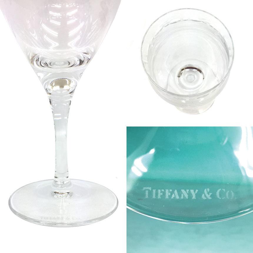 TIFFANY&CO. ティファニー スウィング ペアワイングラス ワイングラス 2客セット ペア セット クリスタルガラス 食器 未使用 aq4170