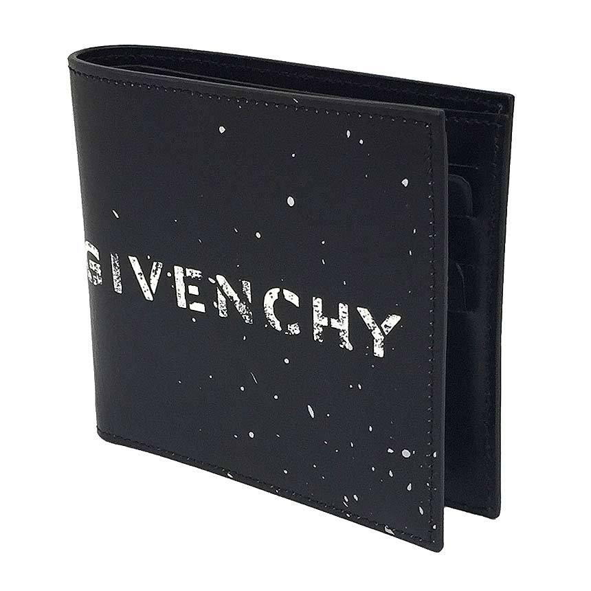 セール GIVENCHY ジバンシー 二つ折り札入れ 小銭入れなし 折財布 