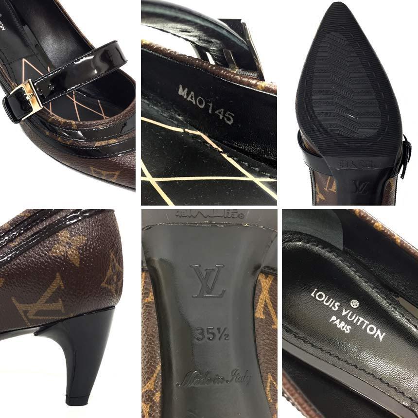 LOUIS VUITTON LOUIS VUITTON ルイヴィトン モノグラム パンプス LOUIS VUITTON LOUIS VUITTON ルイヴィトン モノグラム パンプス