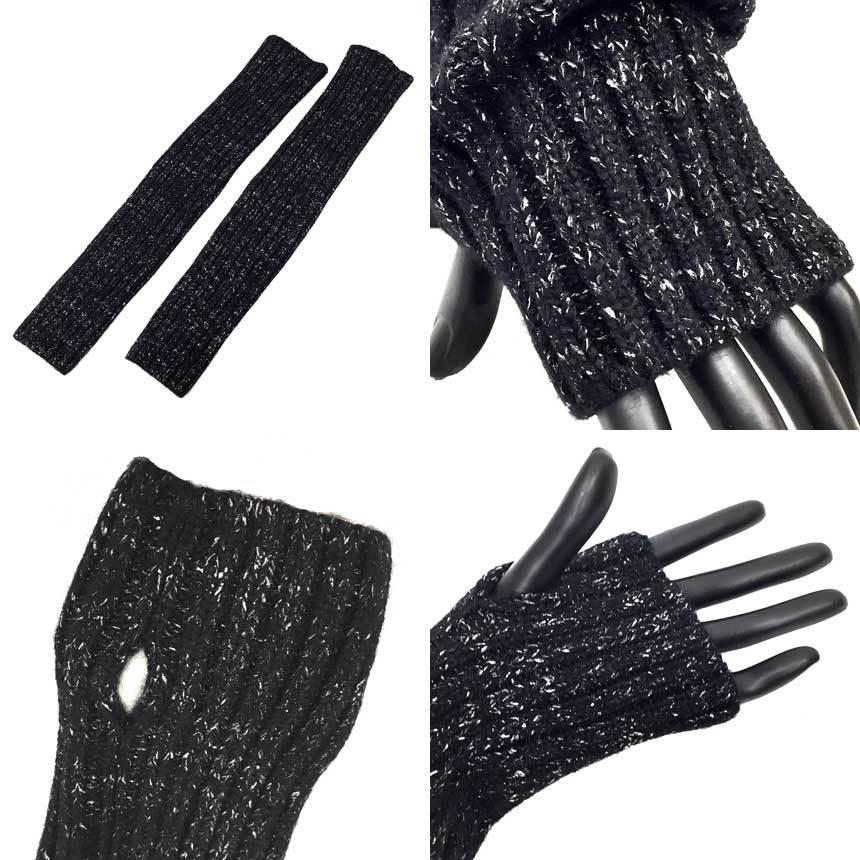 CHANEL 送料無料 シャネル アームウォーマー アームカバー Arm warmer  