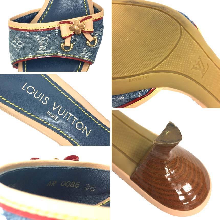 LOUIS VUITTON LOUIS VUITTON ルイヴィトン モノグラムデニム LOUIS VUITTON LOUIS VUITTON ルイヴィトン モノグラムデニム