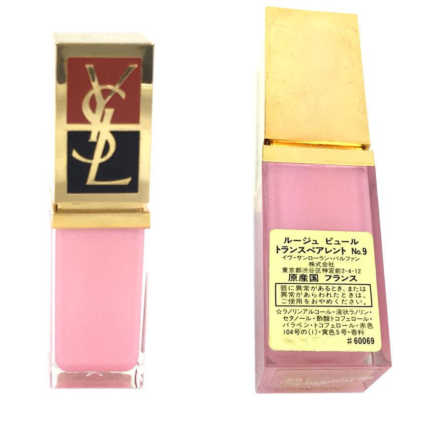 YSL イヴ・サンローラン・パルファン ルージュ ピュールトランスペアレント 未使用 リップ コスメ 化粧品 口紅 aq4538｜aquankyoya｜03