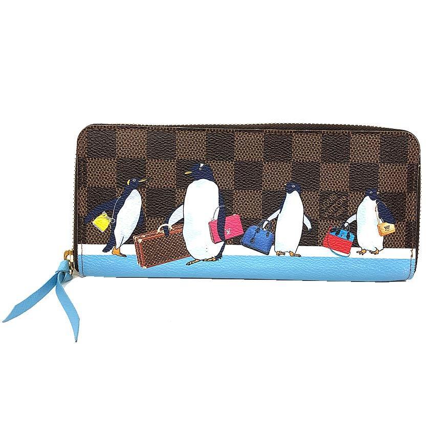 LOUIS VUITTON ルイヴィトン 長財布 ダミエ ポルトフォイユ クレマンス 