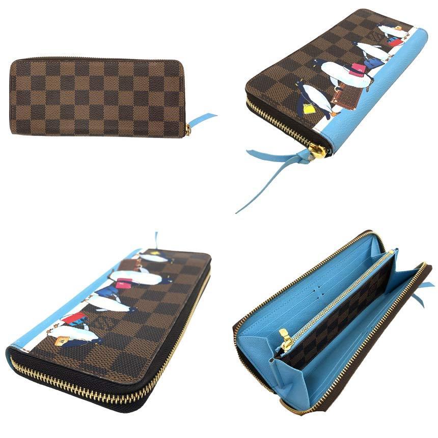 LOUIS VUITTON ルイヴィトン 長財布 ダミエ ポルトフォイユ クレマンス 
