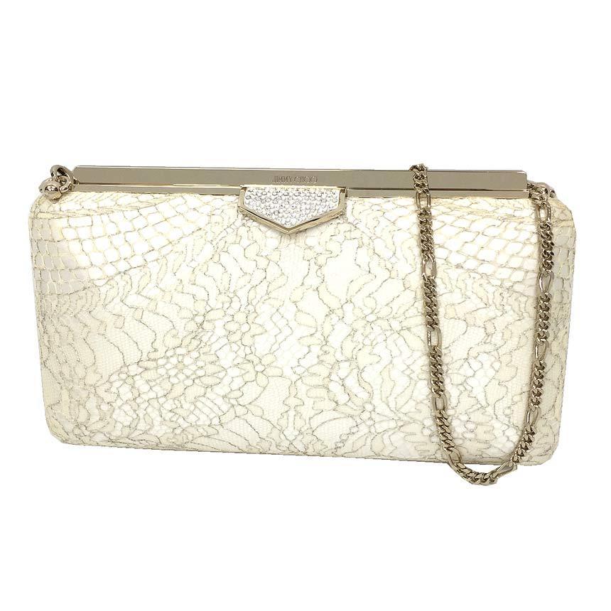 JIMMY CHOO セール 送料無料 ジミーチュウ ハンドバッグ クラッチ 
