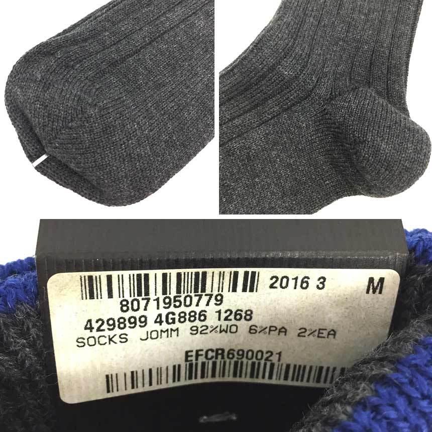 GUCCI グッチ メンズ 靴下 429899 ロング ハイ ソックス シェリー