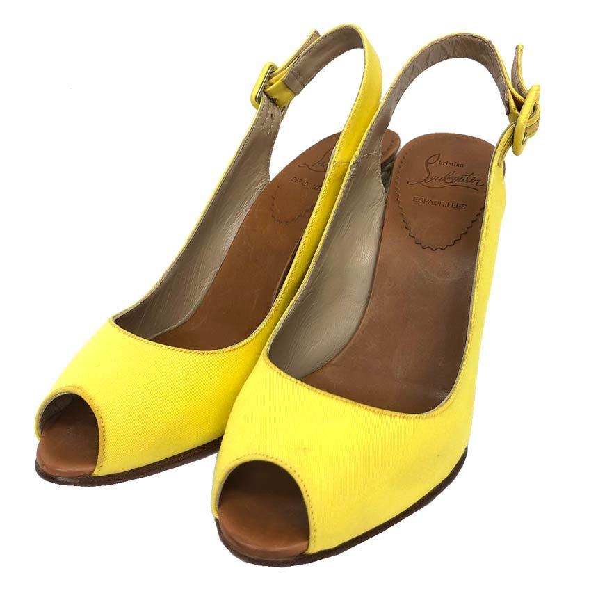 Christian Louboutin セール ルブタン ウエッジソール サンダル 37 