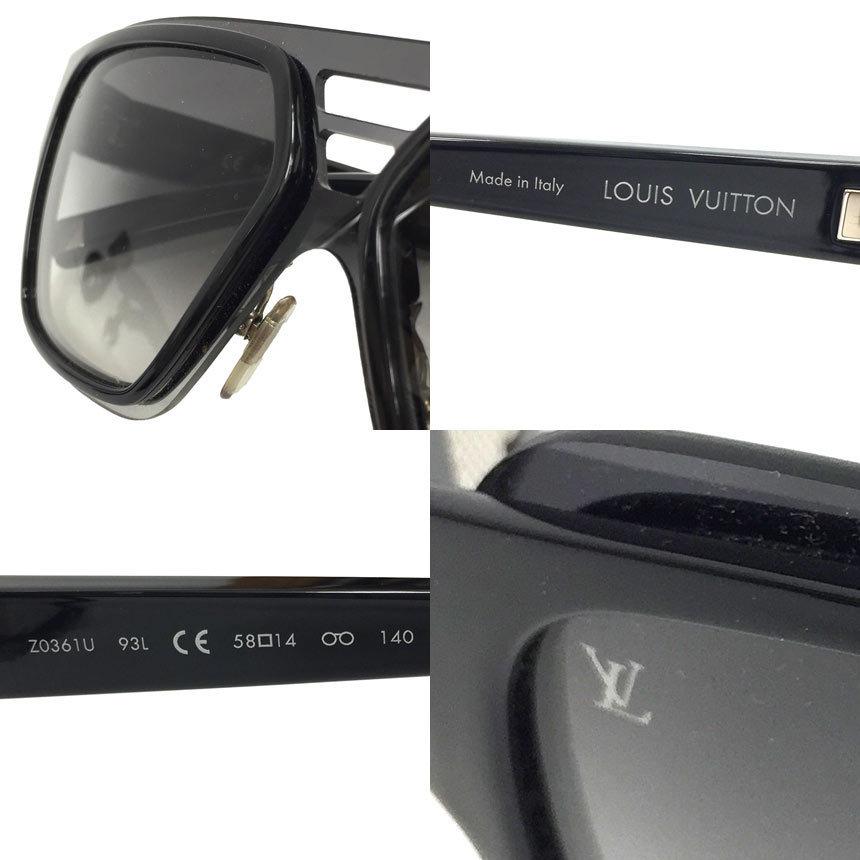 Louis Vuitton Z0361U Enigum GM Gradation Lens Sunglasses Black Men Japan  Used