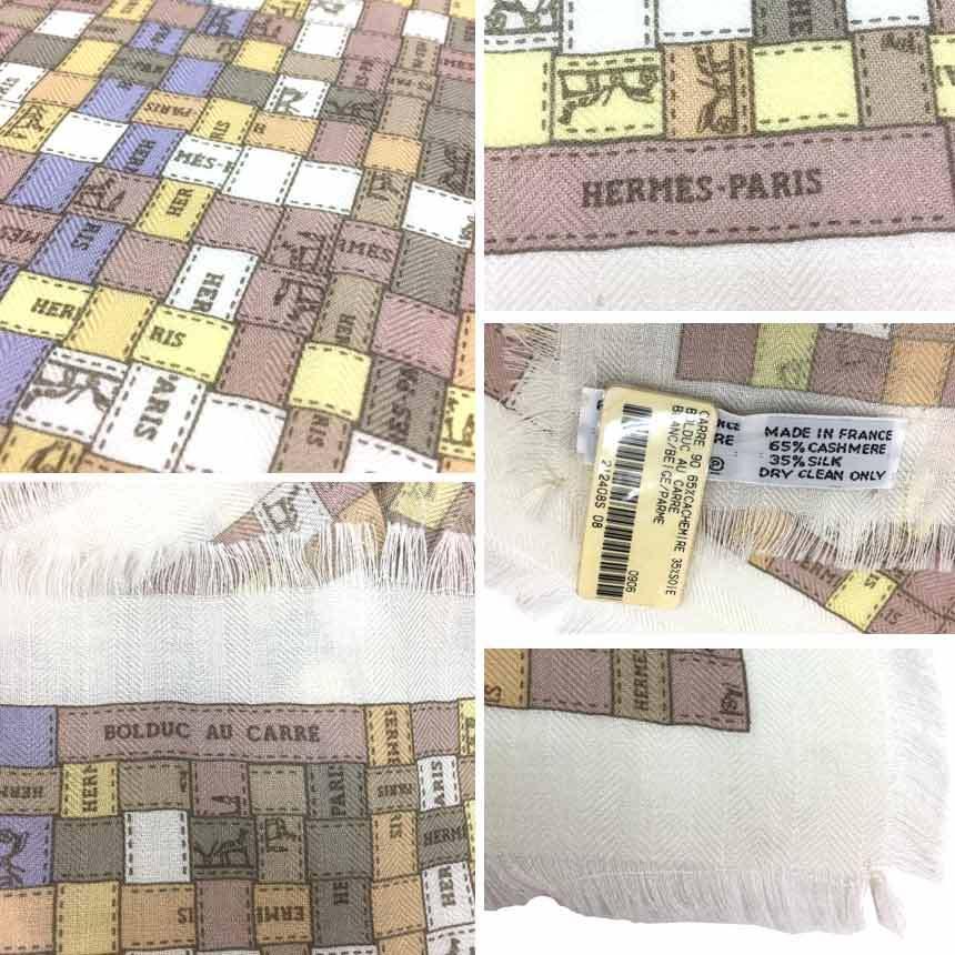新品未使用】エルメス(HERMES) カレ90 Bolduc au Carre