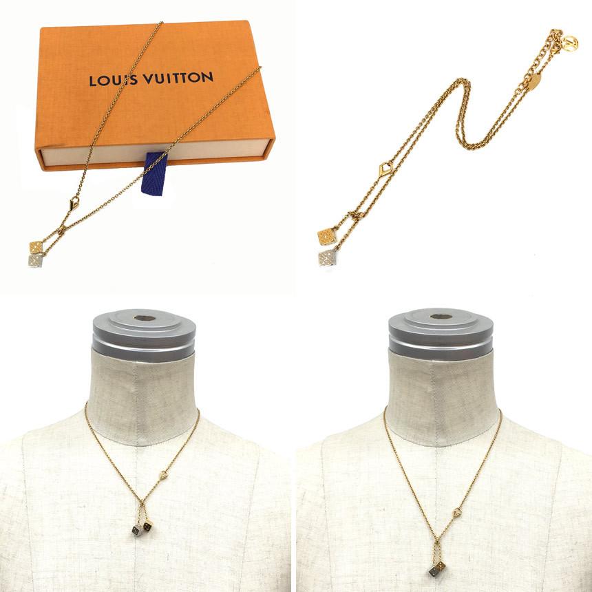 LOUIS VUITTON 送料無料 ルイヴィトン ラッキーグラム ネックレス 