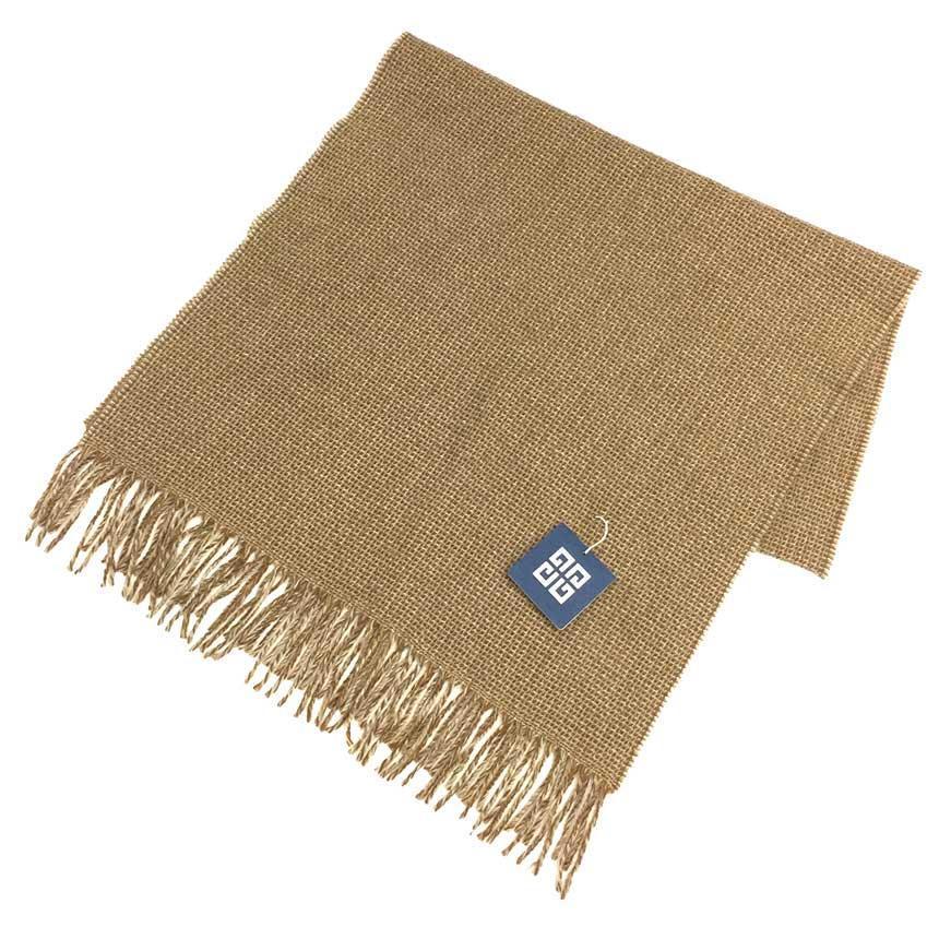 ジバンシィマフラーストールキャメル