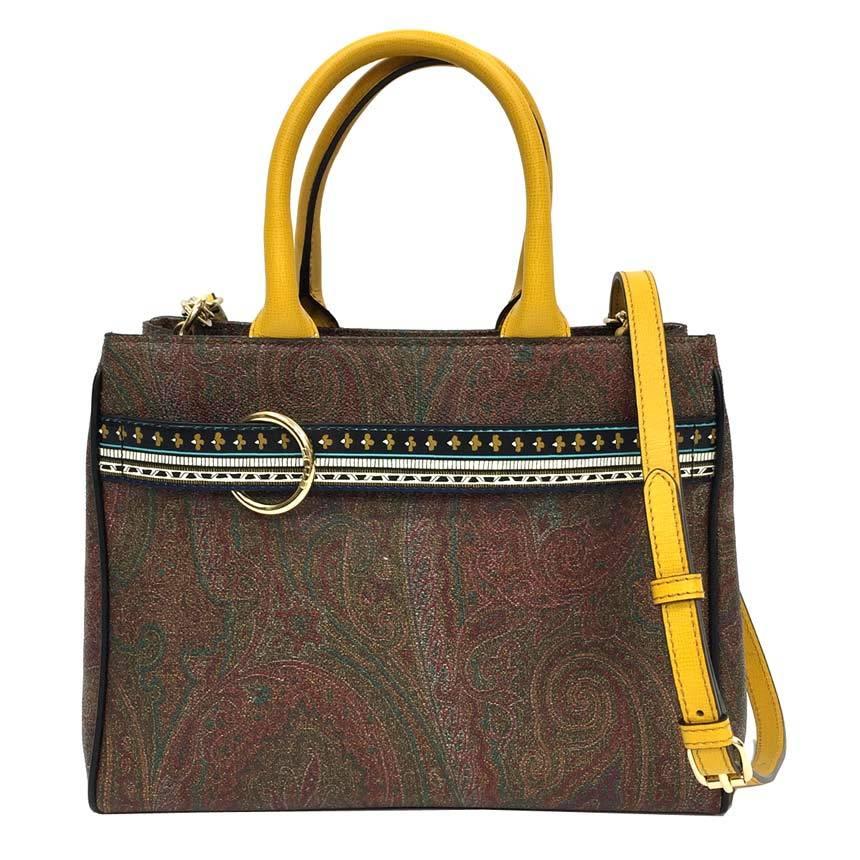 ETRO セール エトロ ペイズリー トートバッグ 2WAY ショルダーバッグ 