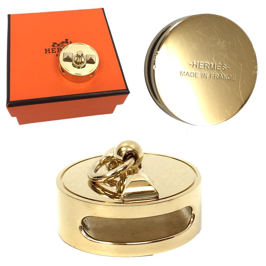 HERMES セール エルメス ツイリー コリエドシアン スカーフリング  