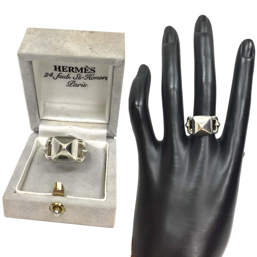 HERMES セール エルメス メドール リング ♯52 指輪 ジュエリー HERMES セール エルメス メドール リング ♯52 指輪 ジュエリー