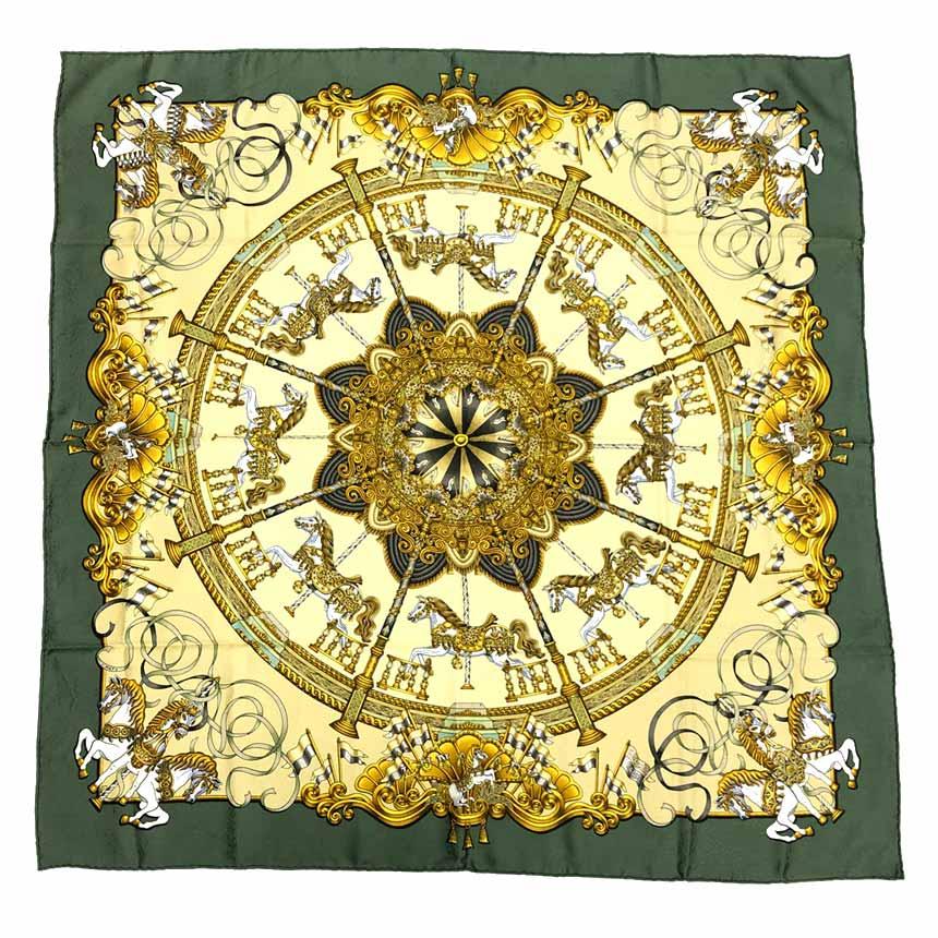 HERMESカレ90 ルナパーク遊園地柄 美品 【公式通販】