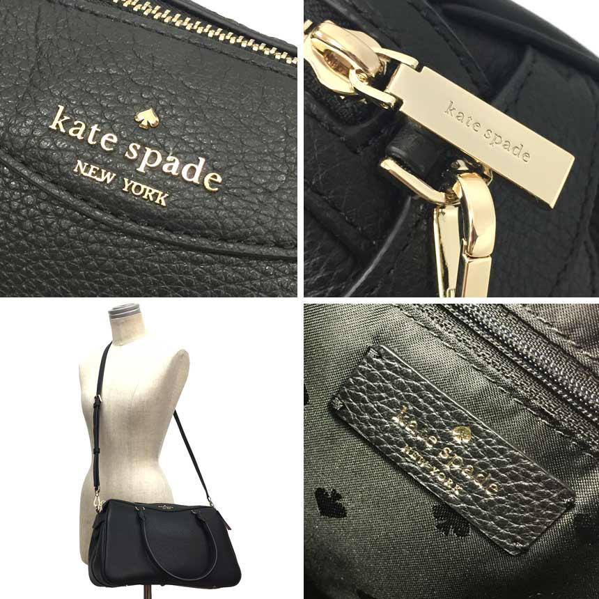 kate spade ケイトスペード 2WAY ボストンバッグ ショルダーバッグ K4673 001 未使用品 aq6621｜aquankyoya｜02