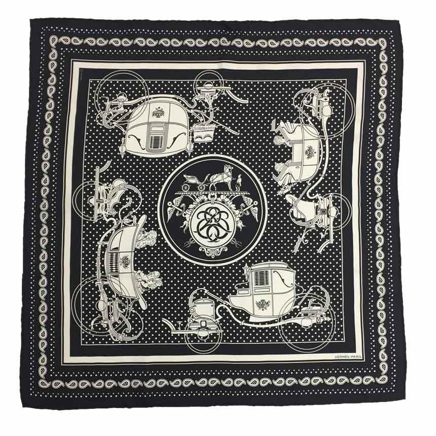 HERMES エルメス スカーフ カレ55 Bandana Carre 55 バンダナ Ex