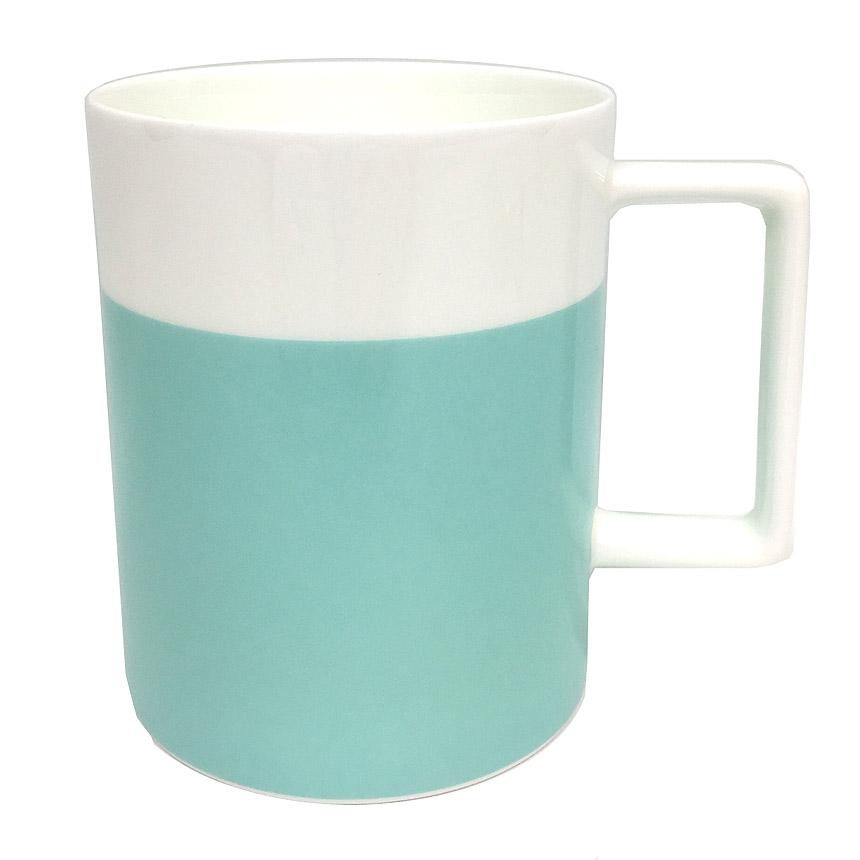TIFFANY&CO. ティファニー T&CO. マグカップ カラーブロック ボーン 