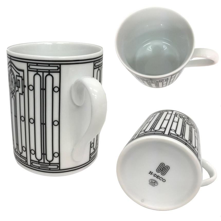 HERMES セール エルメス 食器 H Deco アッシュデコ マグカップ HERMES セール エルメス 食器 H Deco アッシュデコ マグカップ