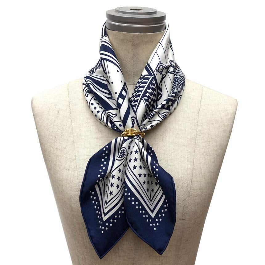 HERMES エルメス スカーフ カレ55 Bandana Carre 55 バンダナ HERMES エルメス スカーフ カレ55 Bandana Carre 55 バンダナ