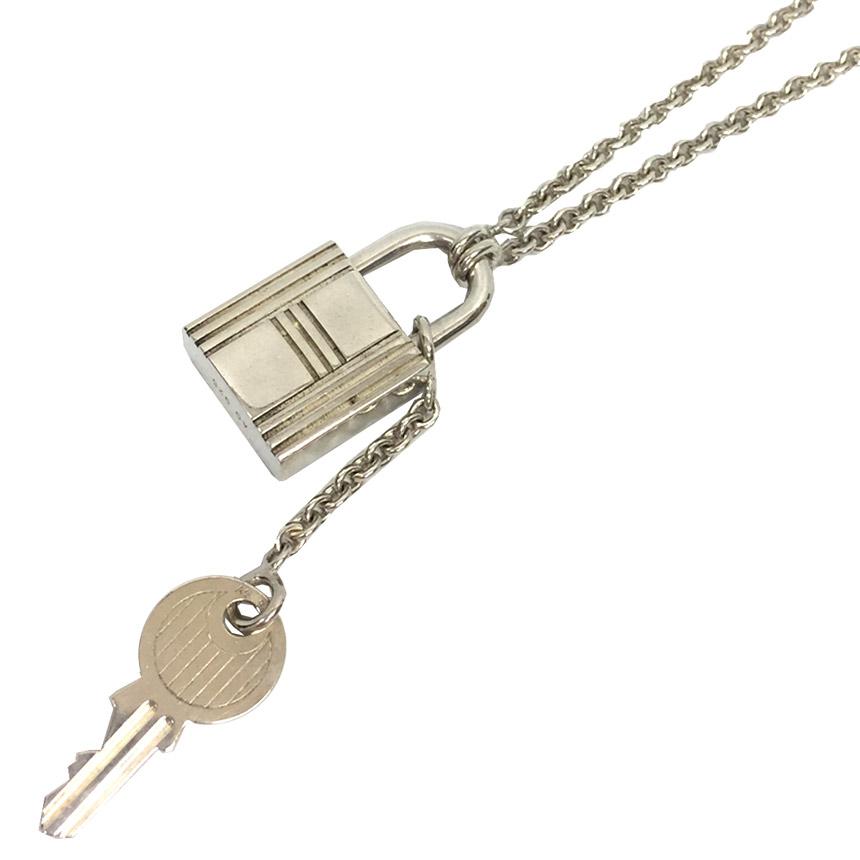 HERMES エルメス カデナ ケリー 鍵 アミュレット ネックレス HERMES エルメス カデナ ケリー 鍵 アミュレット ネックレス