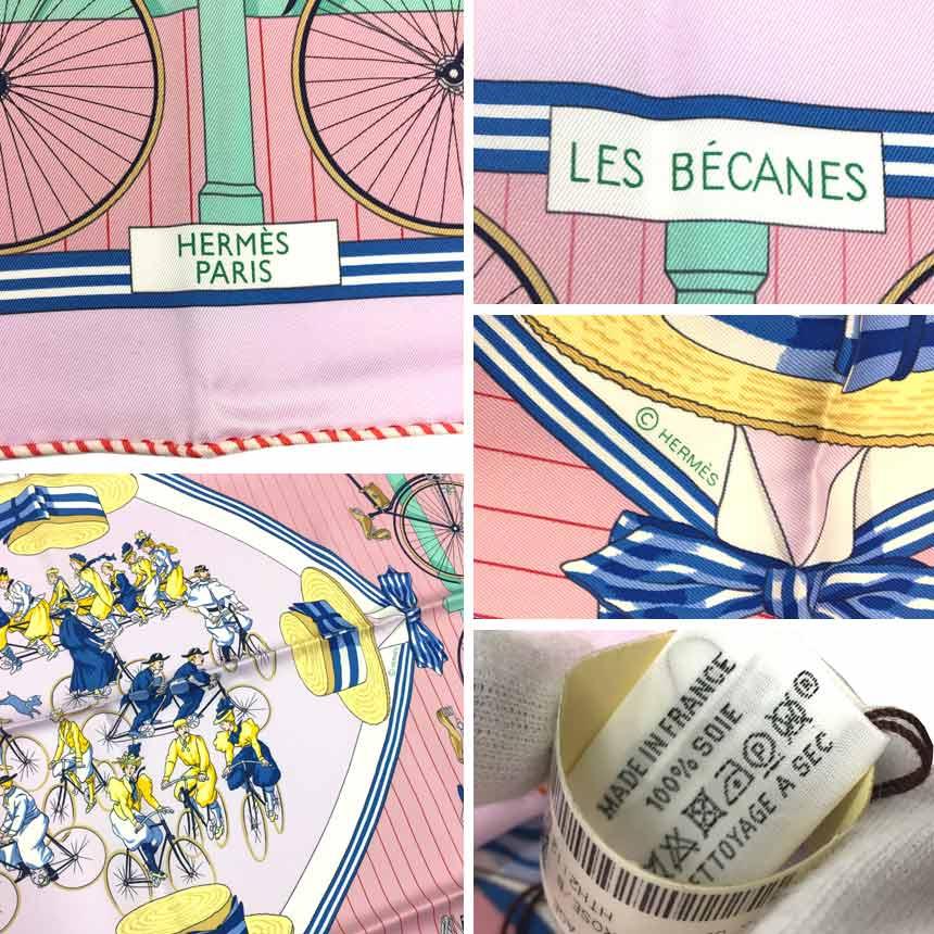 HERMES エルメス スカーフ カレ70 Les becanes 自転車 22年新作 HERMES エルメス スカーフ カレ70 Les becanes 自転車 22年新作