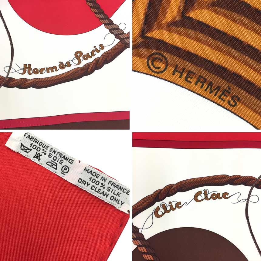 HERMES セール エルメス カレ90 スカーフ Clic-Clac クリック HERMES セール エルメス カレ90 スカーフ Clic-Clac クリック