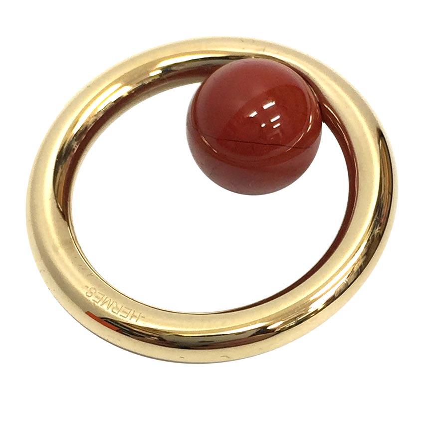 エルメススカーフリングサターン