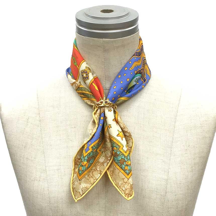 HERMES エルメス カレ45 スカーフ CARPE DIEM 今日一日楽しむ HERMES エルメス カレ45 スカーフ CARPE DIEM 今日一日楽しむ