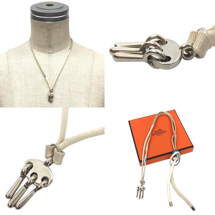 HERMES セール エルメス トゥールビヨン ネックレス Mors a Jouet 