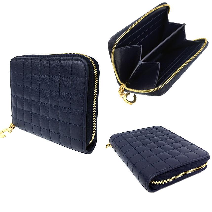 CELINE セール セリーヌ 折財布 10B663BFL コンパクトジップウォレット 