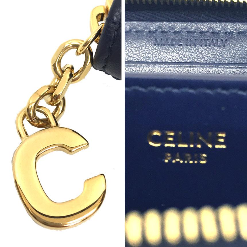 CELINE セール セリーヌ 折財布 10B663BFL コンパクトジップウォレット 