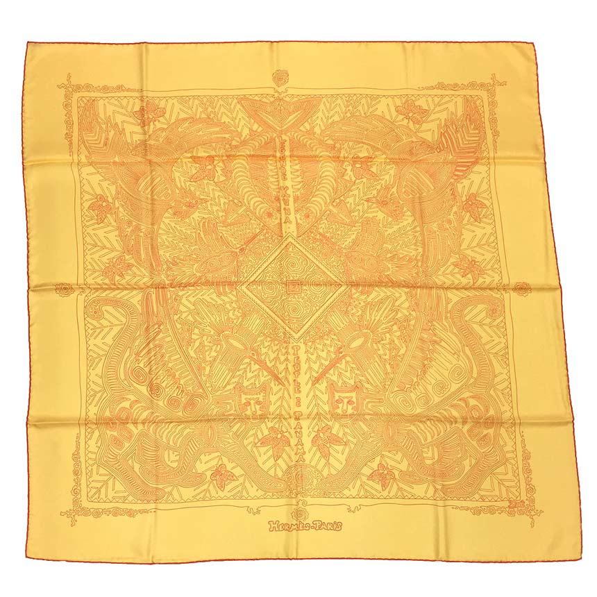 極美品 HERMES エルメス カレ90 パナマのクナ族の伝説 LEGENDE KUNA 