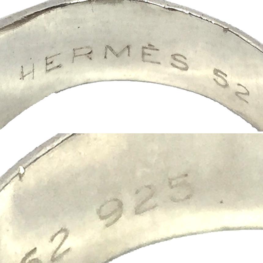 HERMES エルメス メキシコ リング 指輪 ♯52 シルバー925 HERMES エルメス メキシコ リング 指輪 ♯52 シルバー925