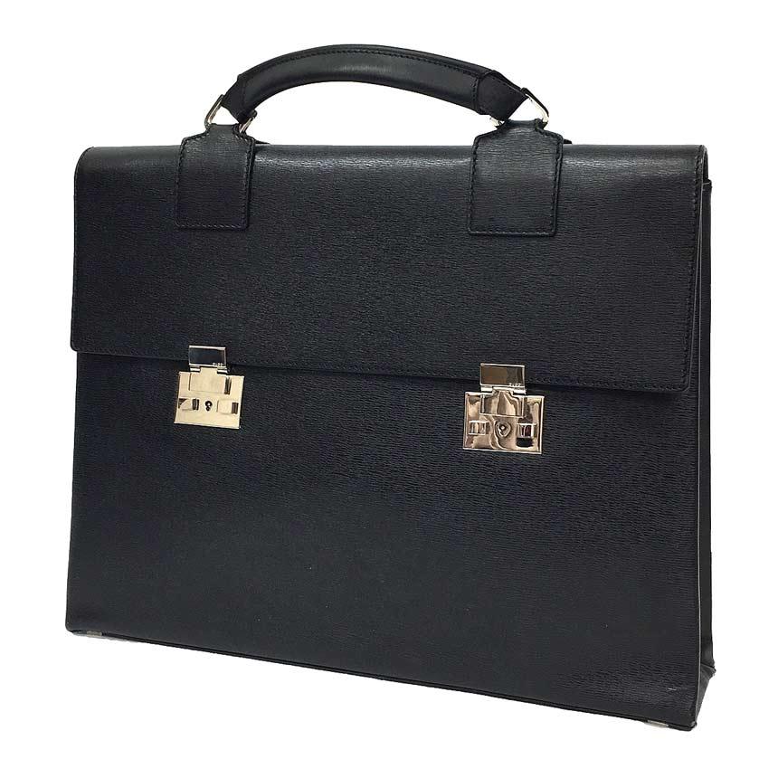 【美品】GUCCI ビジネスバッグ メンズ グッチシマ ウェブ ブラック Gucci ビジネスバッグ 黒