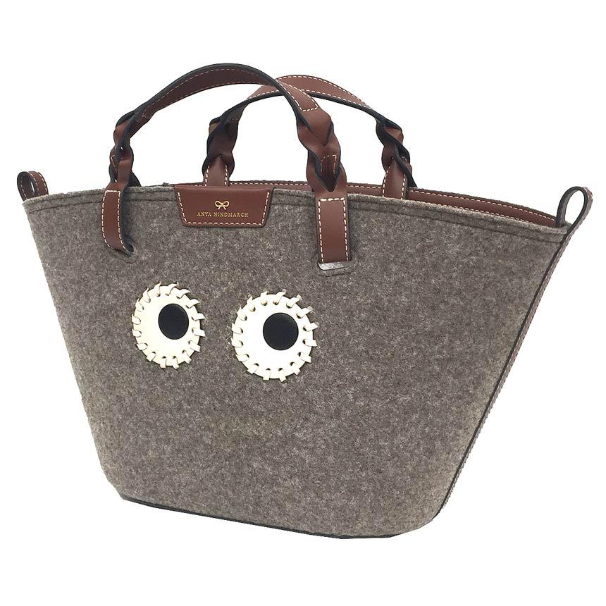 ANYA HINDMARCH セール アニヤハインドマーチ Felt Eyes Tote ANYA HINDMARCH セール アニヤハインドマーチ Felt Eyes Tote