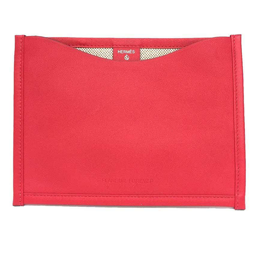HERMES エルメス petit h プティアッシュ フラットポーチ 小物入れ 