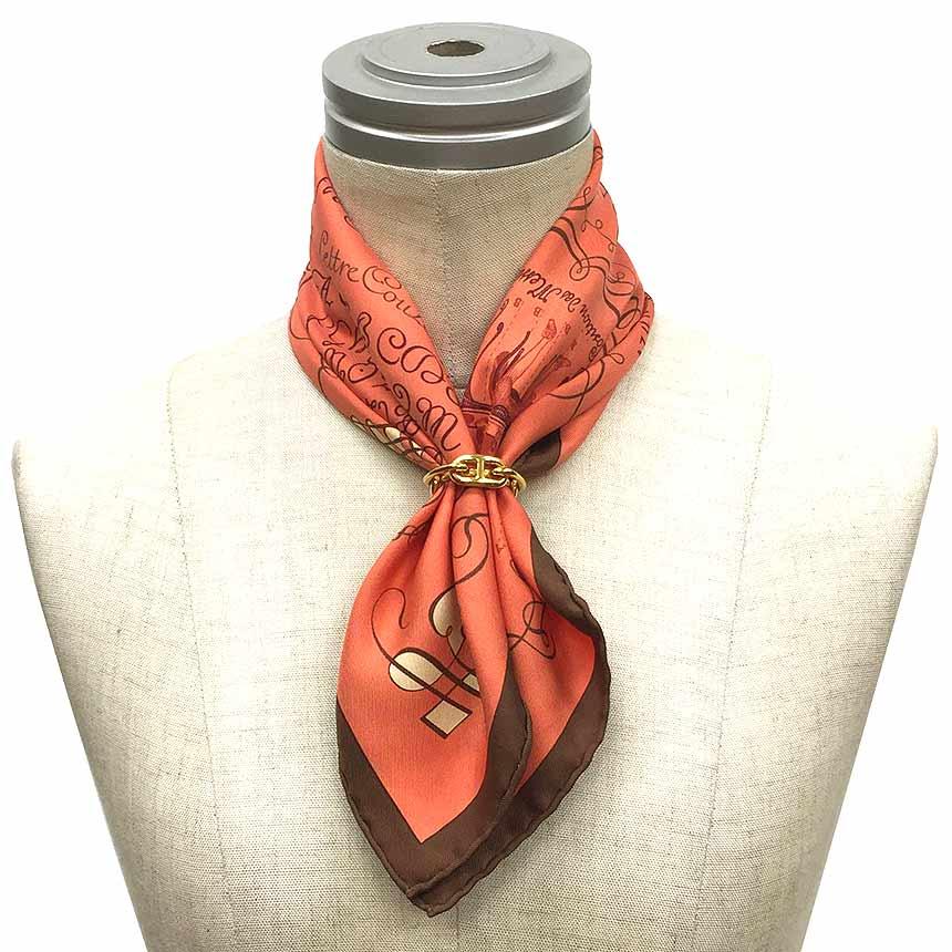 HERMES エルメス スカーフ カレ45 L'ART D'ECRIRE 書の芸術 HERMES エルメス スカーフ カレ45 L'ART D'ECRIRE 書の芸術
