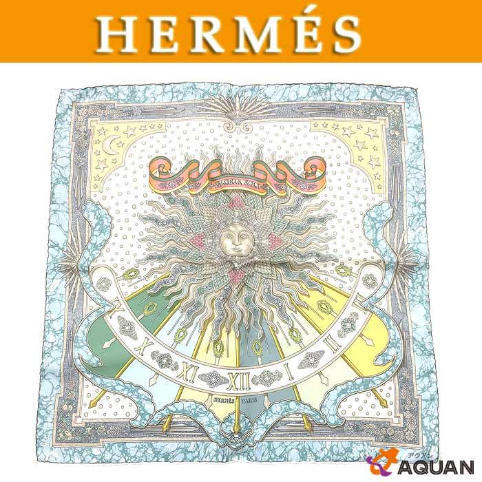 HERMES セール エルメス カレ45 スカーフ GLORIA SOLI グロリア・ソロ 