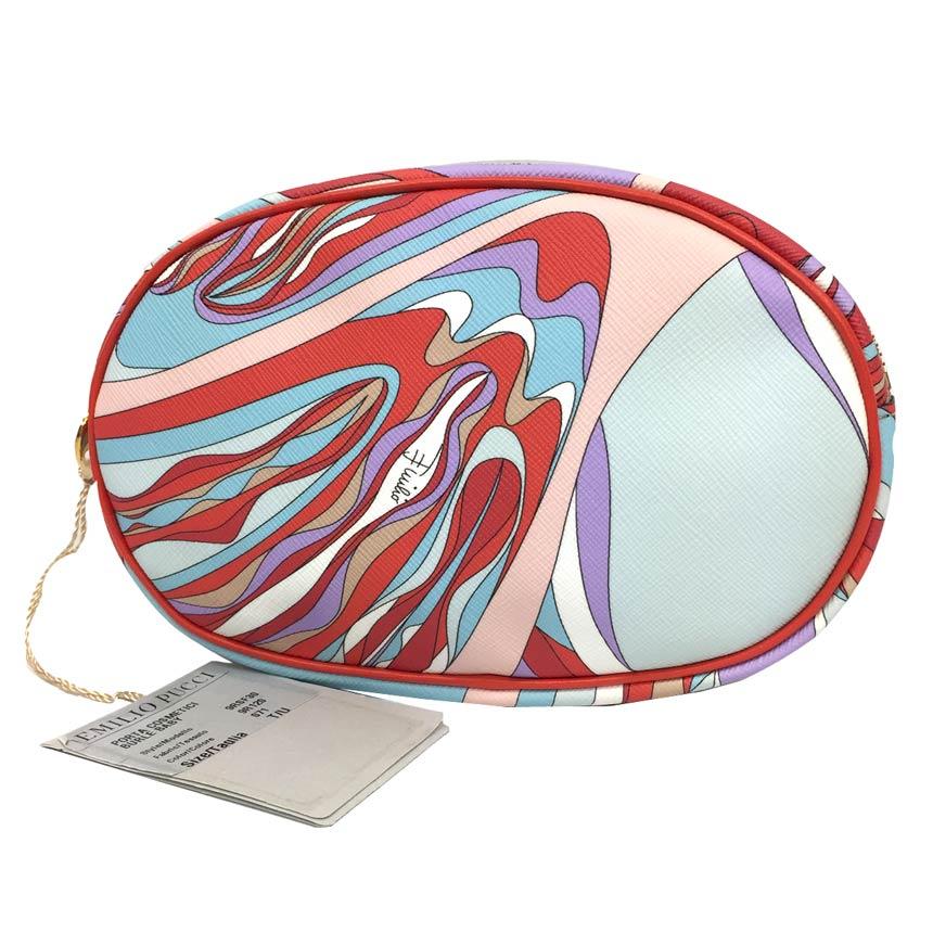 EMILIO PUCCI エミリオプッチ コスメポーチ QRSF30 未使用 aq8640 