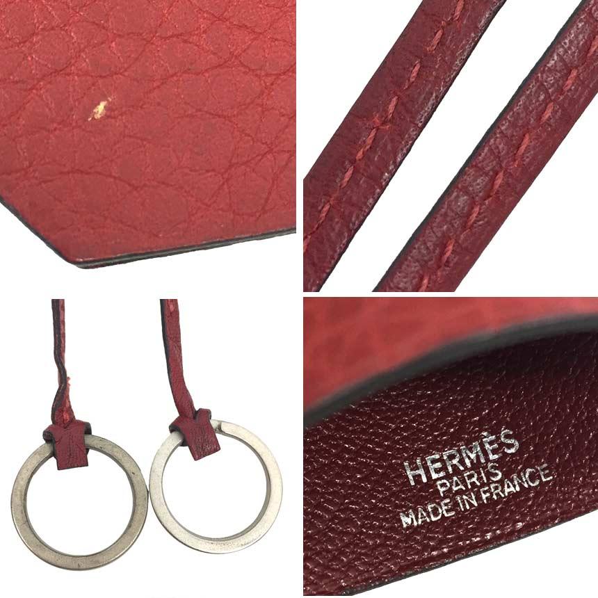 HERMES セール エルメス レザー クロシェット ネックレス HERMES セール エルメス レザー クロシェット ネックレス